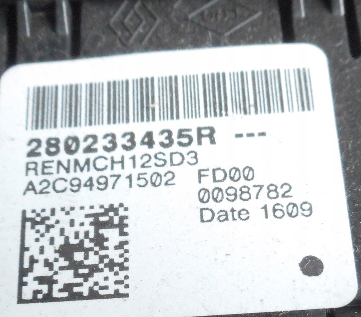 фото №6, Kangoo ii рестайлінг iii 16r бардачок пасажира гніздо usb aux карта sd 280233435r