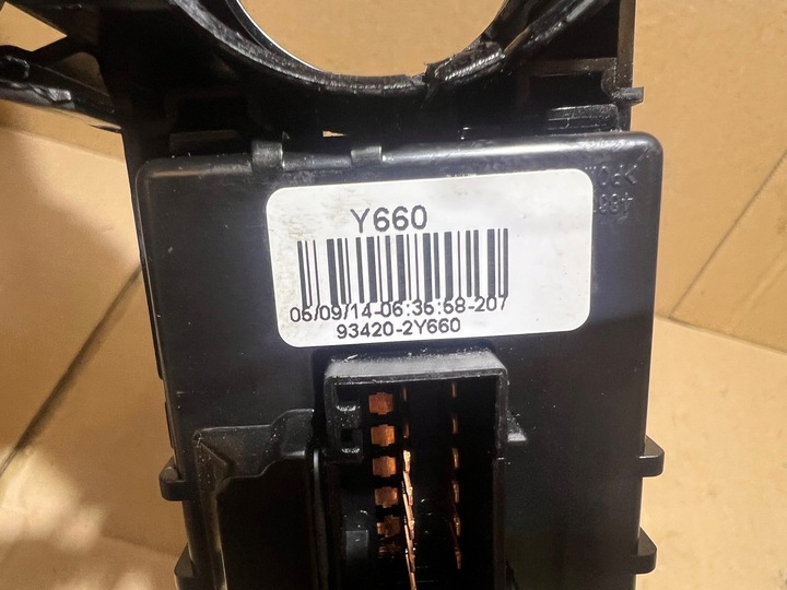 фото №10, Sportage iii перемикач комбінований світла підкермові важелі 93420-2y660 93410-1m531