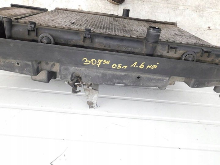 фото №7, Peugeot 307 sw 1.6hdi 2005r вентилятор + радіатор