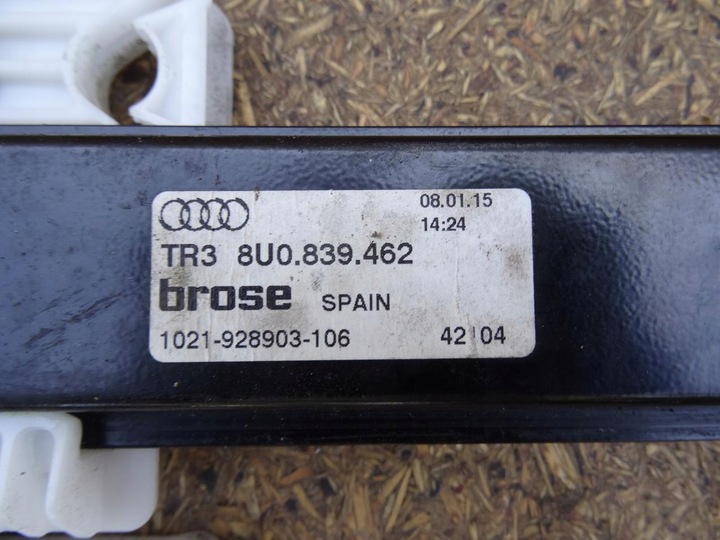 фото №8, Audi q3 8u механізм двигунчик скла зад задній праві 8u0839462 8k0959812a