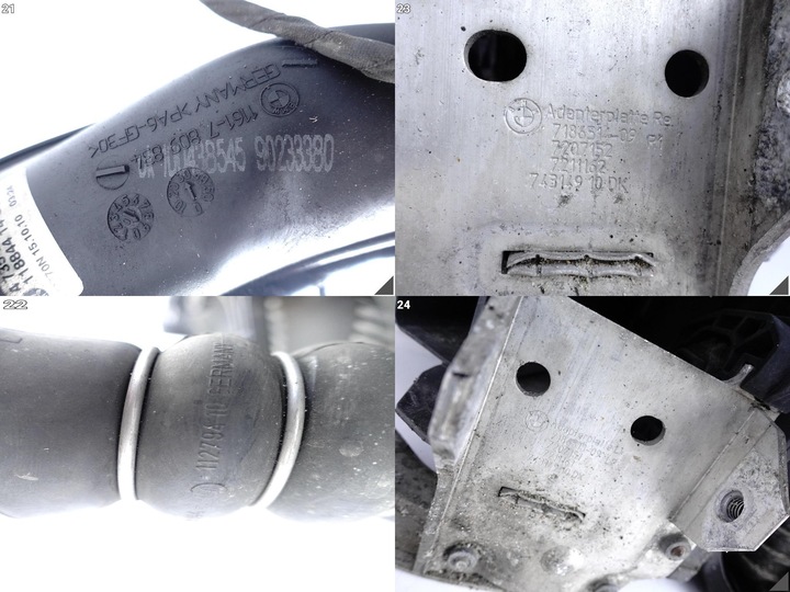 фото №10, Bmw f10 f11 3.0 дизель вентилятор радиатор вода кондиционер pas усилитель 600w