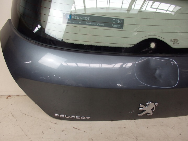 фото №4, Кришка багажника peugeot 308 hb 09r