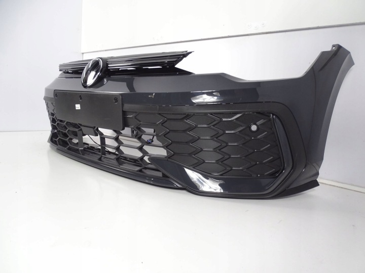 фото №6, Бампер перед передний vw golf viii 8 r-line рестайлинг + решётка радиатора led