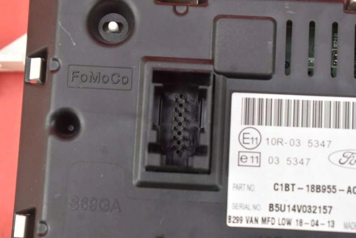 фото №9, Дисплей радио c1bt18b955ac ford fiesta mk7 рестайлинг 08-17