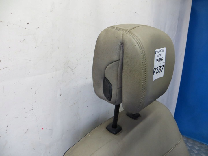 фото №8, Renault espace iv рестайлинг сиденье водителя левый кожа с подогревом 06-