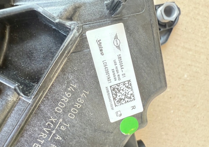 фото №7, Лампа правая mini кроссовер u25 полный led 5b500a4-01 kpl jak новая org!!