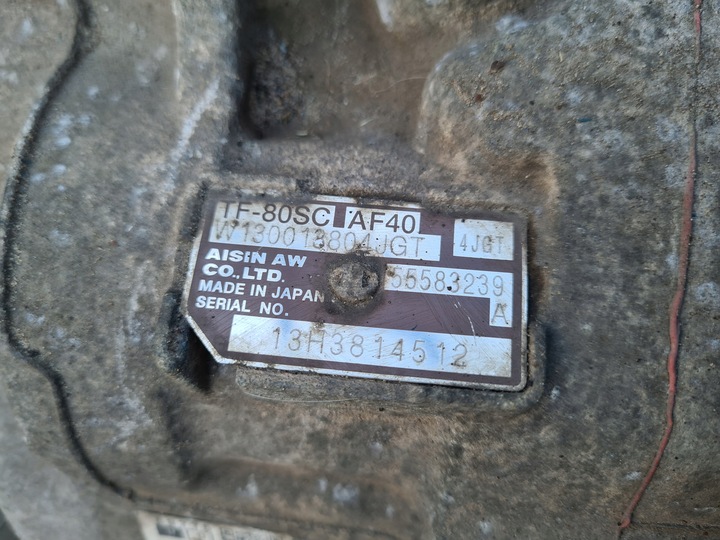 фото №7, Коробка передач автоматическая af40 astra j zafira c 4jgt 2.0 cdti