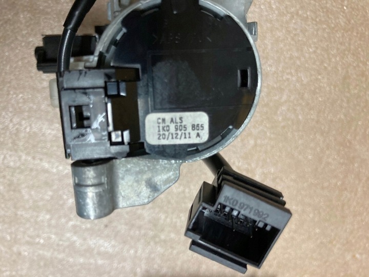 фото №7, Vw beetle 5c ключ замок зажигания замок 5k0837202ad 1k0905851b 5c5837167