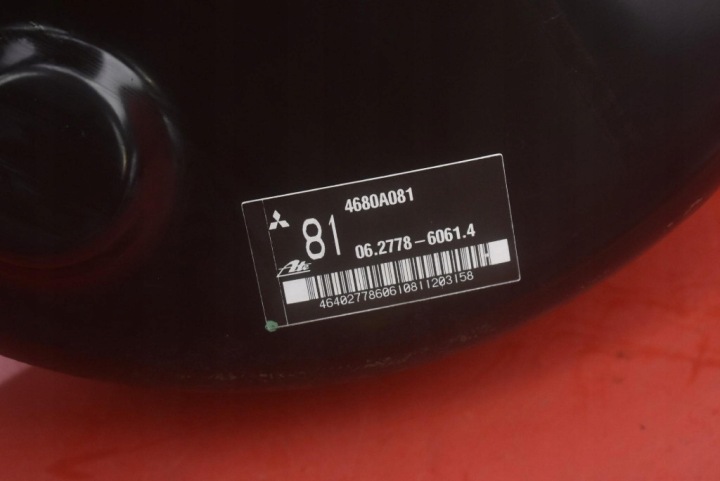 фото №7, Вакуумный усилитель тормозов (серво)  eu 4680a081 mitsubishi asx 1 i 1.6 mivec 117 km 10-12