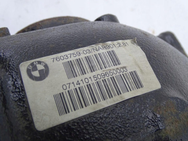 фото №7, Bmw 3 gt f34 325d 2.0 d n47 13-16 міст диференціал зад 2.81 ідеальний 7564849