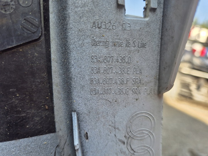 фото №9, Audi q3 ii sportback s line 18- бампер переднє решітка радіатора спойлер піна 83f