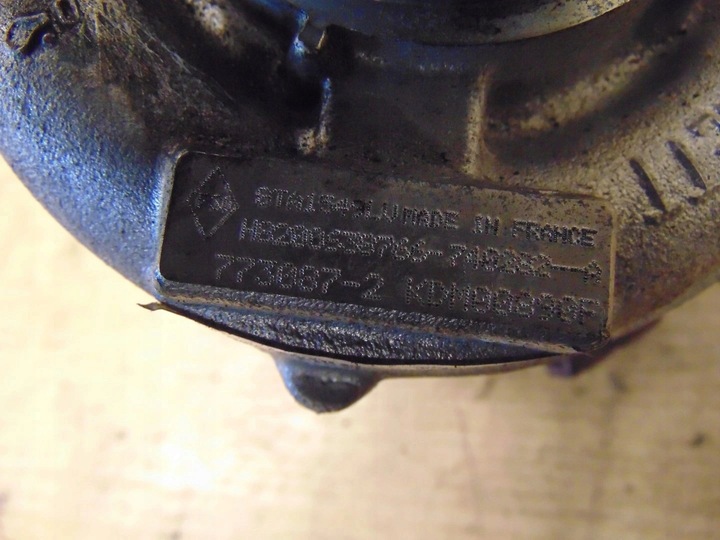 фото №13, Турбонагнетатель nissan x-trail t31 2.0 d 8200636766