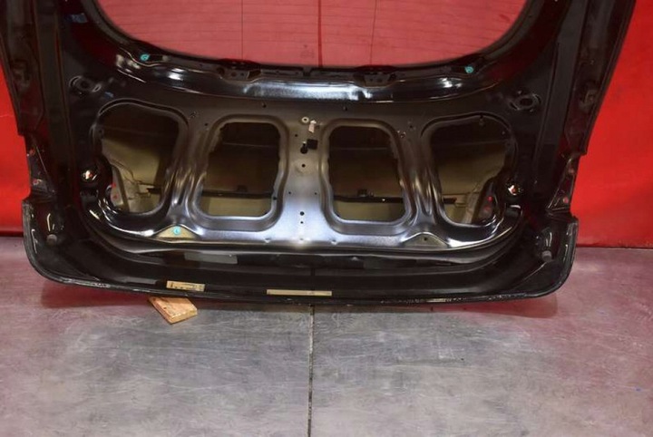 фото №13, Крышка багажника зад задняя чёрная tesla модель s 12-20