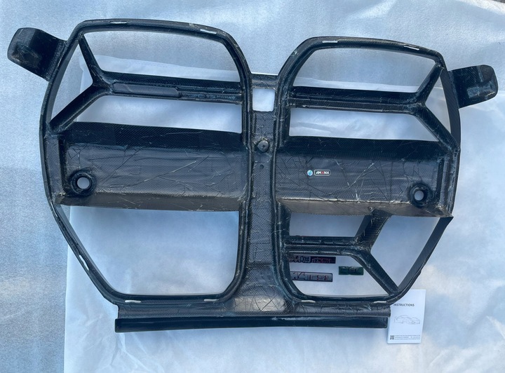 фото №9, Решётки радиатора решётка радиатора решётка bmw m3 m4 g80 g81 g82 g83 csl стиль acc карбон карбоновый