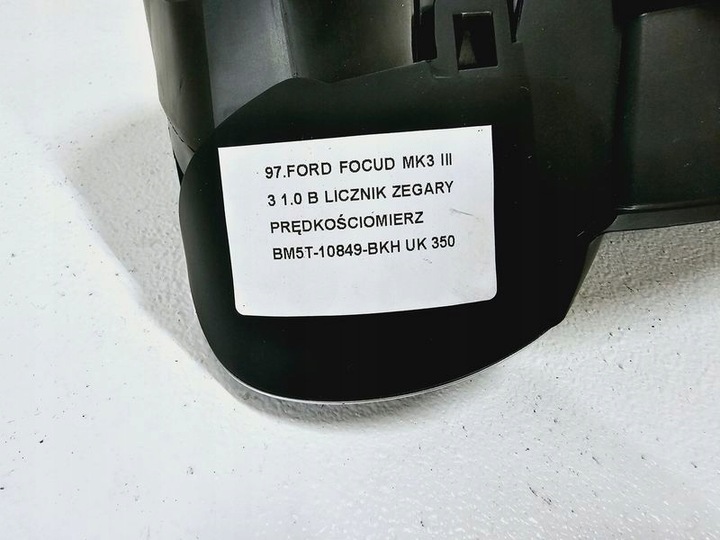 фото №6, Ford focus mk3 iii 3 1.0 b спідометр  прилади спідометр bm5t-10849-bkh uk