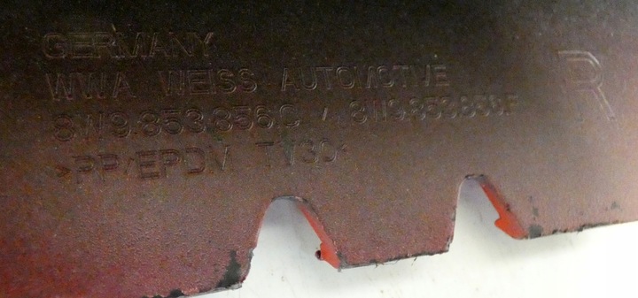 фото №15, Audi rs4 a4 карбон планка пороговая правая порог