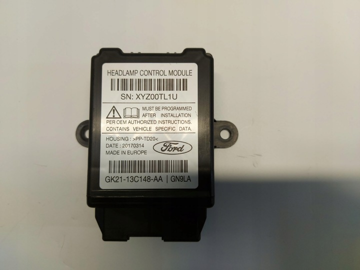 фото №1, Ford transit custom mk8 l2 модуль блок управления света gk21-13c148-aa