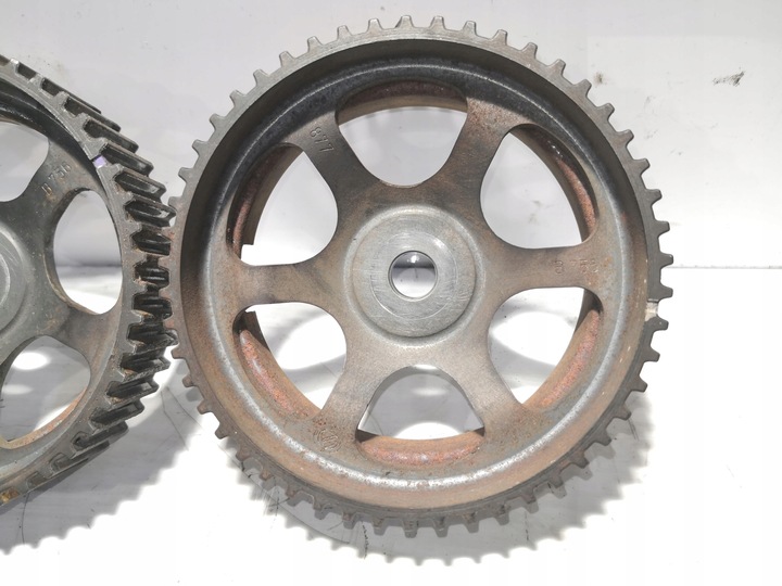 фото №10, Колесо распределительный вал верхний opel fiat alfa 1.9 cdti 8v a883 b756 50 зубов