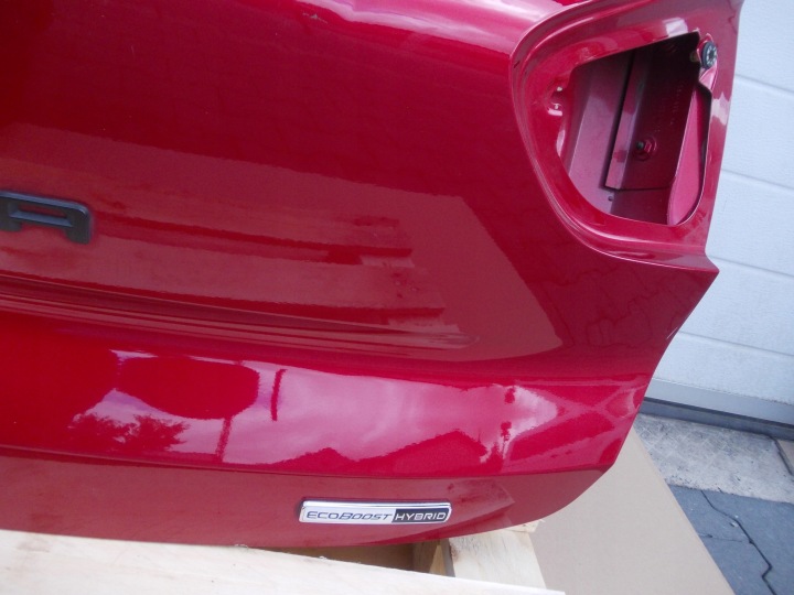 фото №9, Крышка багажника зад ford puma ii mk2 st line lucid red