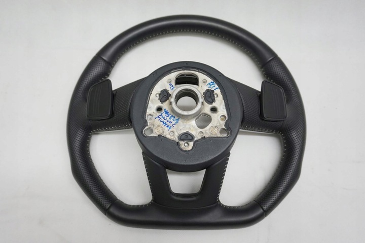 фото №14, Руль audi a4 b9 8w s-line 8w0419091af кожа perforowana