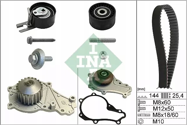 фото №11, Ina распределение+ насос citroen c1 c2 c3 nemo 1.4 hdi