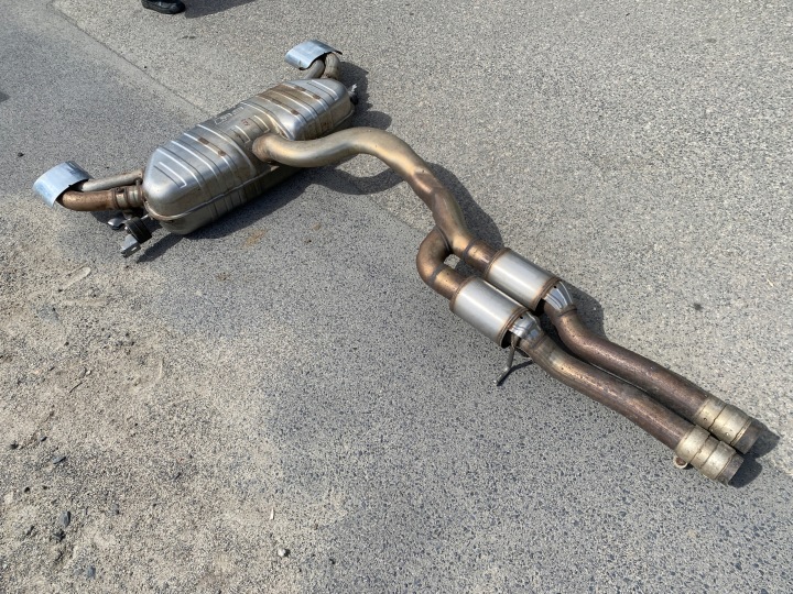 фото №9, Audi rs3 8v глушник вихлоп 8v0253611a 8v0253211 оригінал