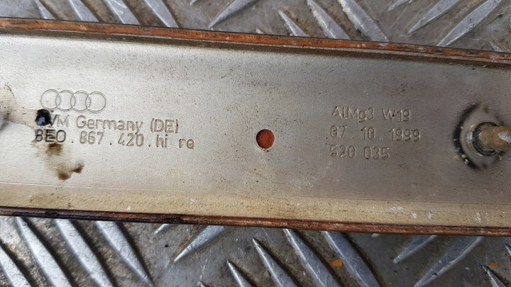 фото №10, Audi a4 b6 планка двері dekor оббивка дерево ліва права