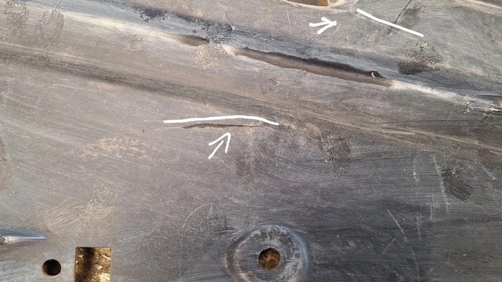 фото №10, Защита шасси левая a1726840418 mercedes slk r172 w172