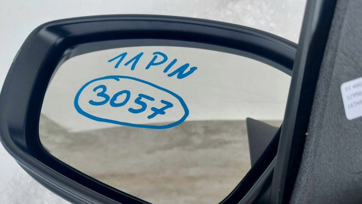фото №11, Peugeot 308 t9 ii 13- зеркало левое 11 pin новое oem номер 3057