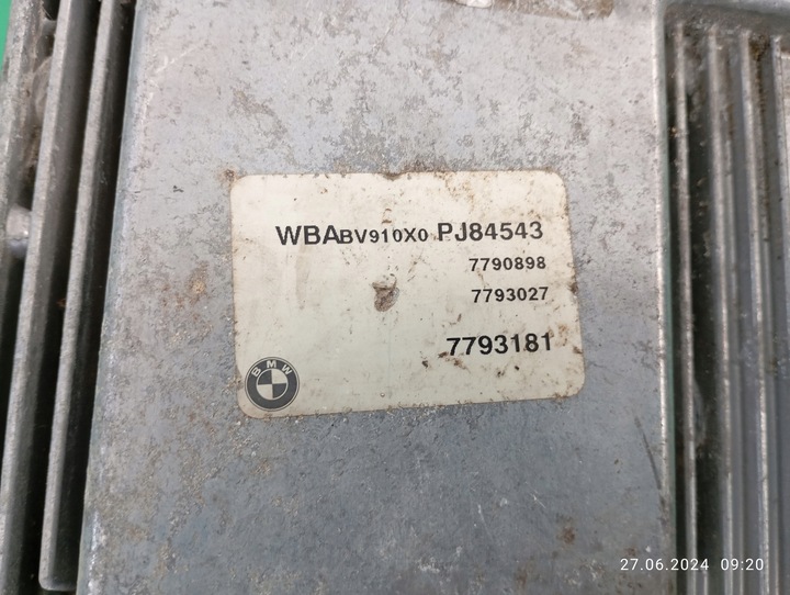 фото №7, Компьютер блок управления двигателя bmw 3 e46 3.0d 7793027 0281011223 7793181