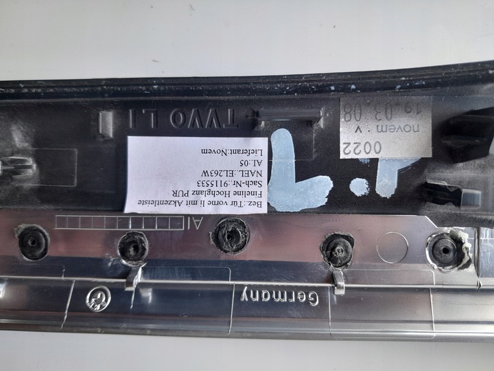 фото №9, Dekor декори планки декоративний двері led bmw f01 f02 seria 7 11-