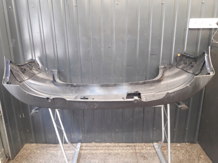 фото №12, 6l6807421f бампер задній  seat ibiza iii 02-08 темно-синій