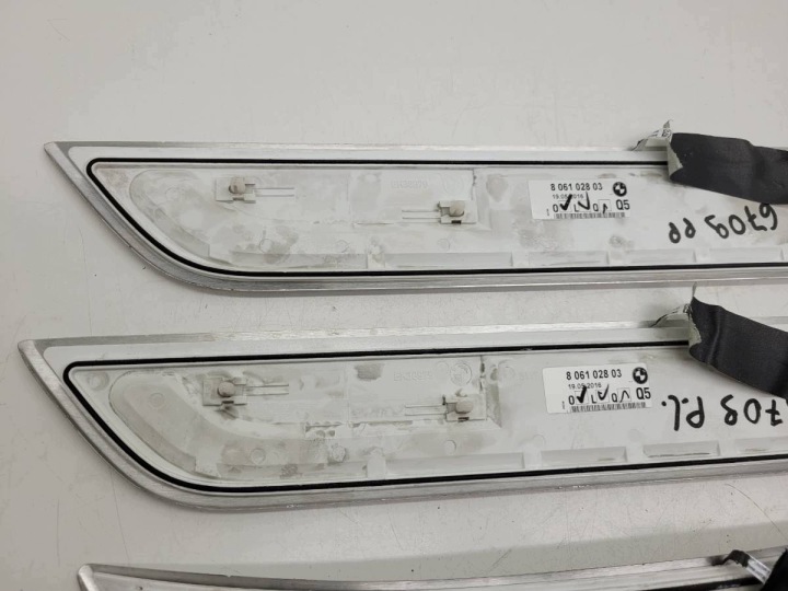 фото №8, Молдинг защита порога комплект led bmw 7 g11 g12 2016 8061044 8061043 8061028