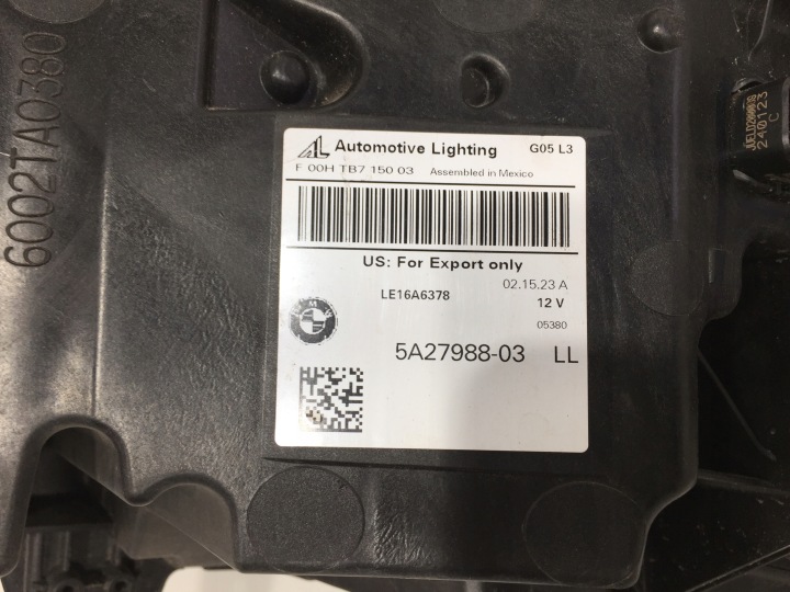 фото №13, Bmw x5 g05 x6 g06 18-23 фара передня права org повний led 5a27988