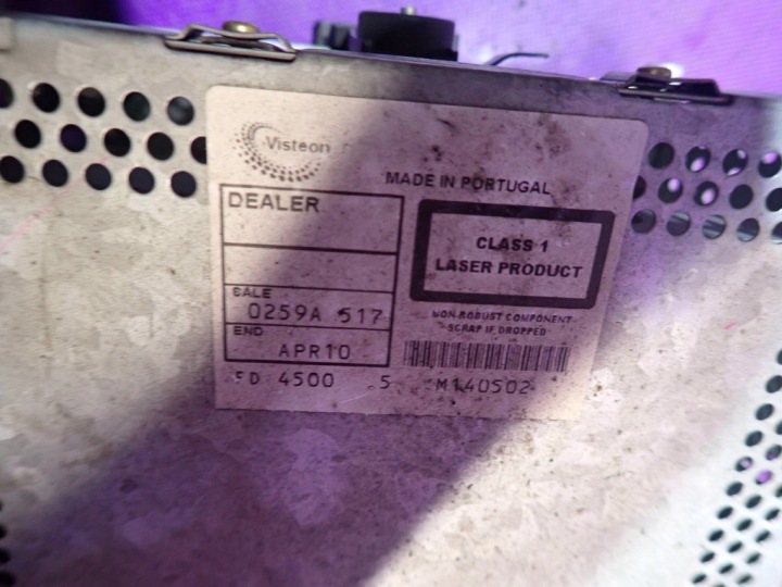 фото №5, Ford fusion 02-05 магнитола cd 4s61-18c815-ab код