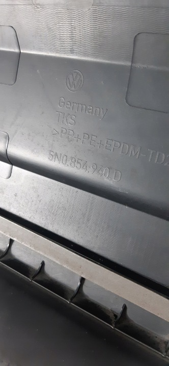 фото №9, Vw tiguan i рестайлинг 11-16 5n0 планка дверь правый перед правая 5n0854940d