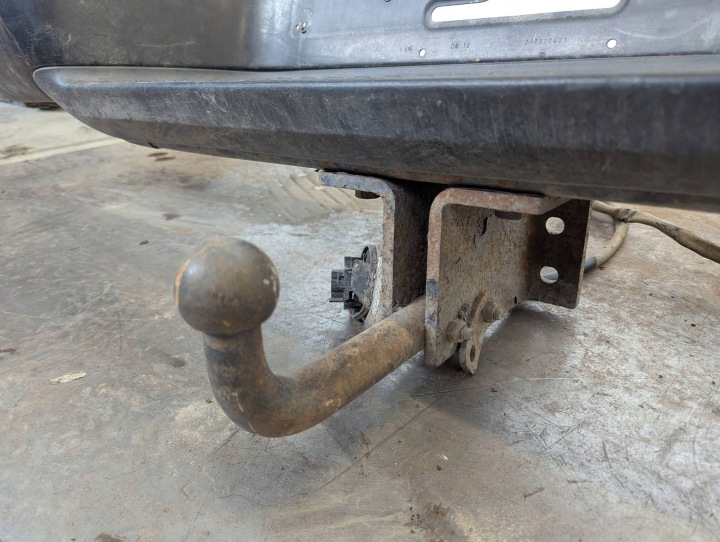 фото №8, Volkswagen amarok 2h0 2012-2020 бампер заднє фаркоп / причіпний пристрій