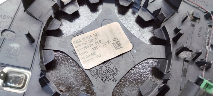 фото №7, Вкладка зеркало правый фотохромный audi a8 d4 4h0857536e