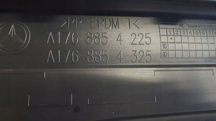 фото №10, Mercedes a-176 2015-2018 дифузор бампера зад a-1768854225