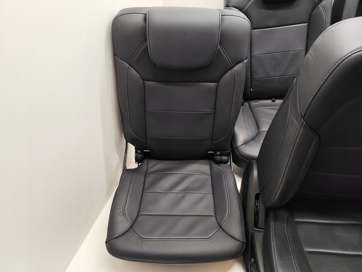 фото №9, Mercedes gl w166 сиденья диван обшивки кожа комплект 7 человек