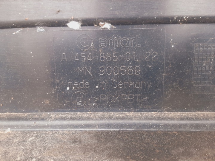 фото №14, Бампер перед переднє smart forfour 454 роки 2004-2006 a4548850122