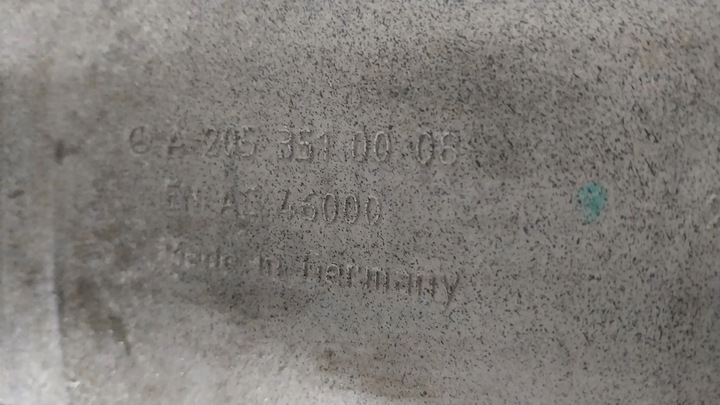 фото №7, Дифференциал мост зад 2,824 a2053510008 2053507814 mercedes w205 3.0 c400 c43