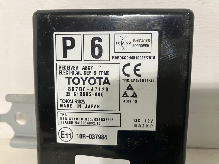 фото №3, Prius plus + модуль блок керування датчиків тиску kół