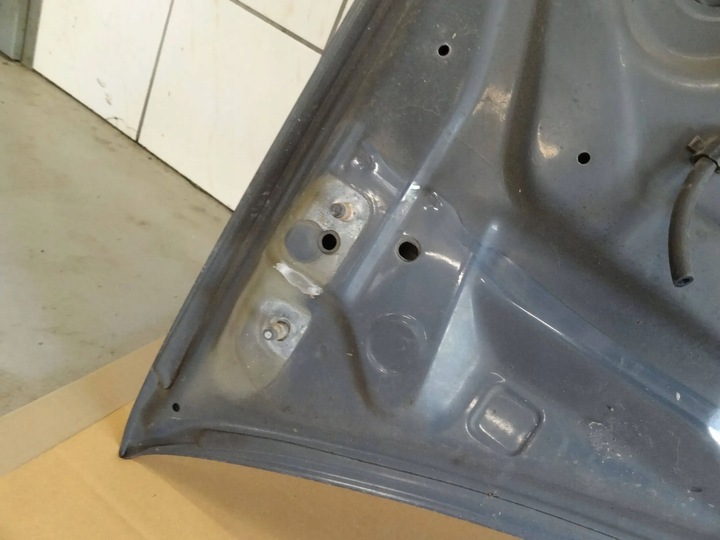 фото №6, Nissan almera n16 2003 крышка двигателя капот перед передняя ky5g