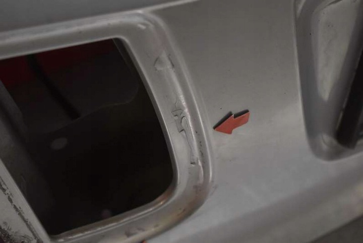 фото №10, Крышка багажника зад задняя серебряная saab 9-3 93 2 ii sedan рестайлинг 07-11