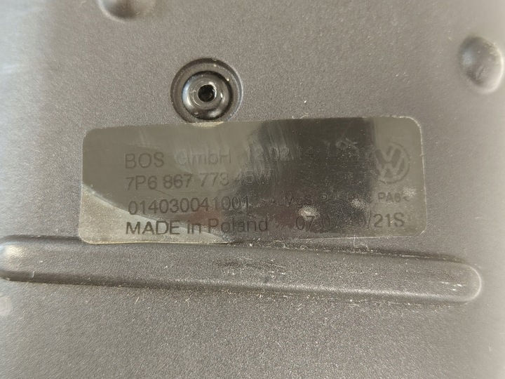 фото №9, Vw touareg ii 7p ролета багажника 7p6867773 оригинал 10-18