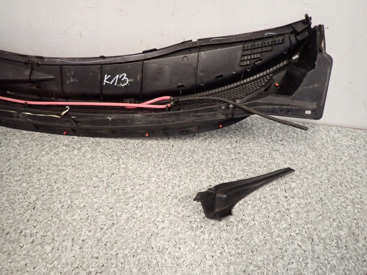 фото №9, Nissan micra k13 10- панель під лобовим склом пластиковий комплект