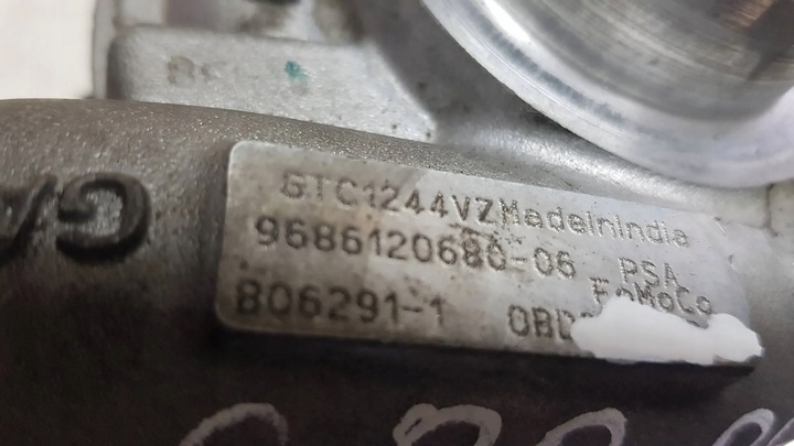 фото №5, Турбіна турбонагнітач 9686120680 ford c-max mk2 focus mk3 peugeot citroen