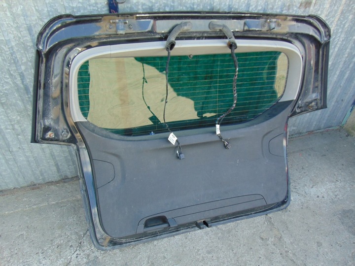 фото №14, Кришка багажника opel zafira c z22c з накладка європа скло