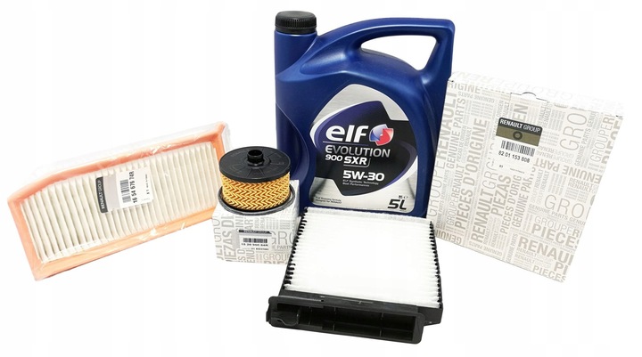 фото №1, Набор фильтров масло dacia duster 1.2 tce 125km оригинал